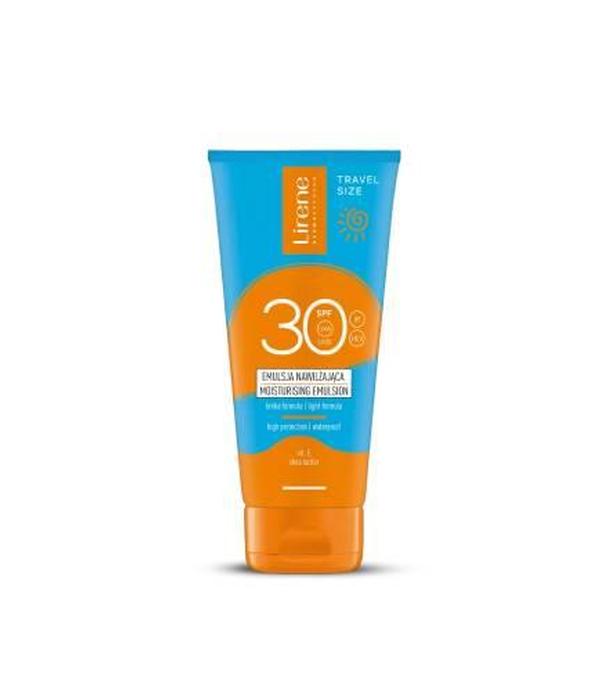 Lirene, Emulsja nawilżająca SPF 30 travel size, 90 ml