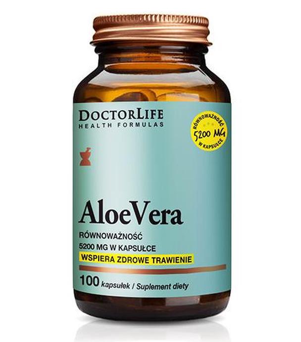 DoctorLife Aloe Vera - 100 kaps. - cena, opinie, właściwości