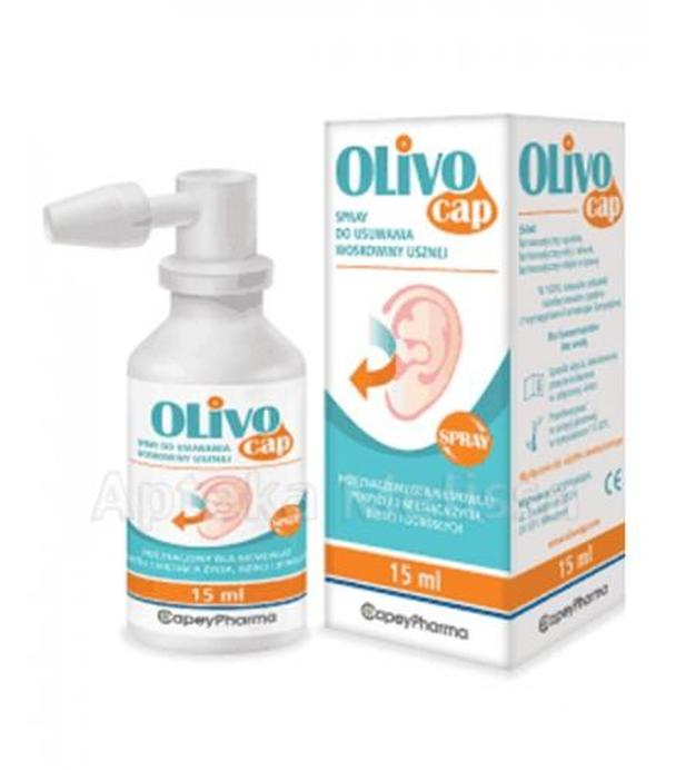 OLIVOCAP Preparat w sprayu do usuwania woskowiny - 15 ml - ważny do 2025-09-30
