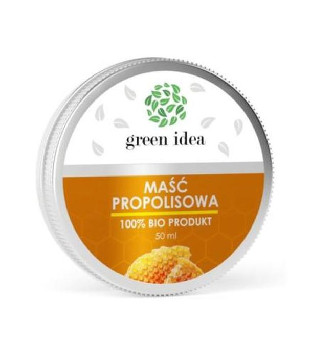 Green Idea Maść propolisowa 100% Bio, 50 ml