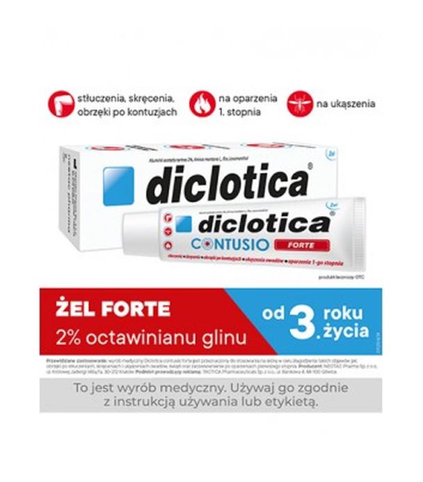 Diclotica Contusio Forte, 75 g - ważny do 2025-05-31