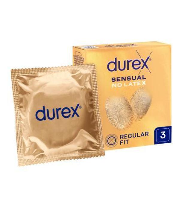 Durex Sensual No Latex, prezerwatywy 3 sztuki