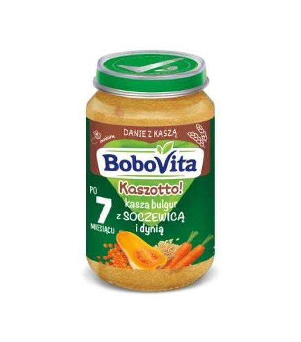 BoboVita Kaszotto! Bulgur z dynią i soczewicą, po 7. miesiącu, 190 g