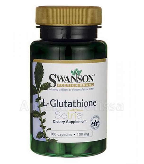 SWANSON L-Glutation 100 mg - 100 kaps.