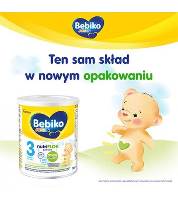 Bebiko Junior 3 Nutriflor Expert, 700 g, Mleko modyfikowane po 1. roku życia