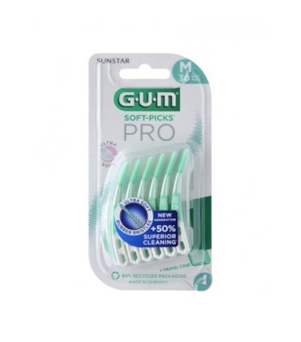Sunstar GUM Soft-Picks PRO Szczoteczki międzyzębowe M, 30 sztuk