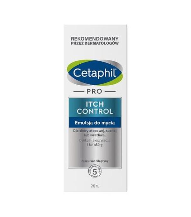 CETAPHIL PRO ITCH CONTROL Emulsja do mycia, 295 ml. Do atopowej, suchej lub wrażliwej skóry dzieci i niemowląt.