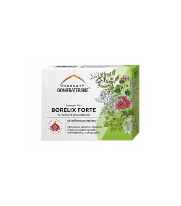 Produkty Bonifraterskie Borelix Forte, tabletki, 60 sztuk