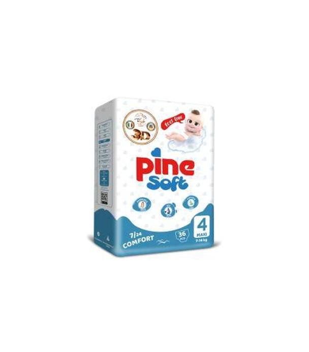 Pine Soft Pieluchy maxi 4 (7-14 kg), 36 sztuk