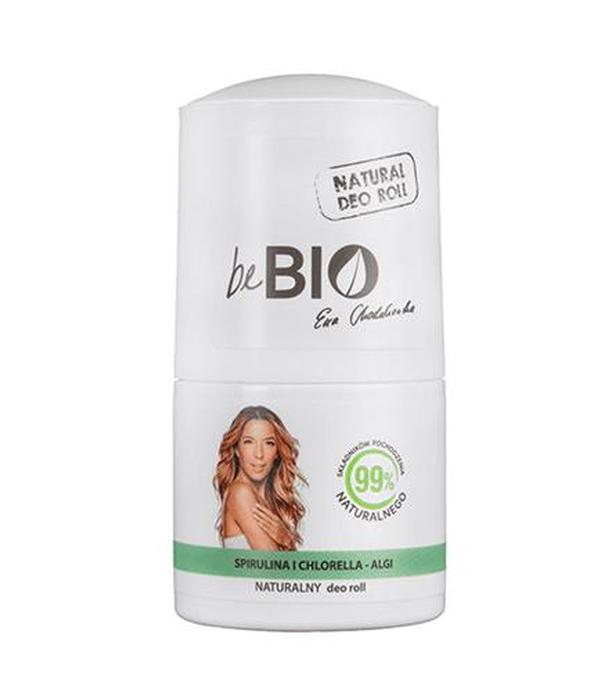 BeBio Naturalny Deo Roll Spirulina i Chlorella-algi - 50 ml - cena, opinie, właściwości