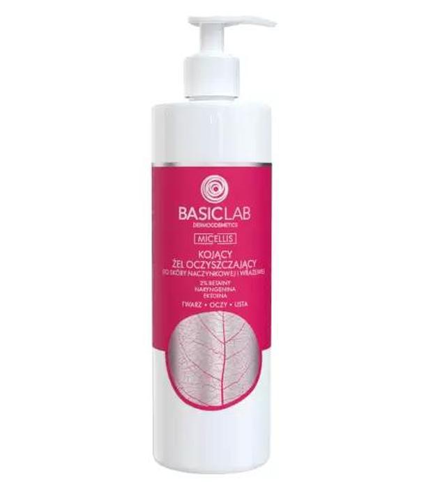 BasicLab Micellis żel oczyszczający do skóry naczynkowej i wrażliwej, 300 ml