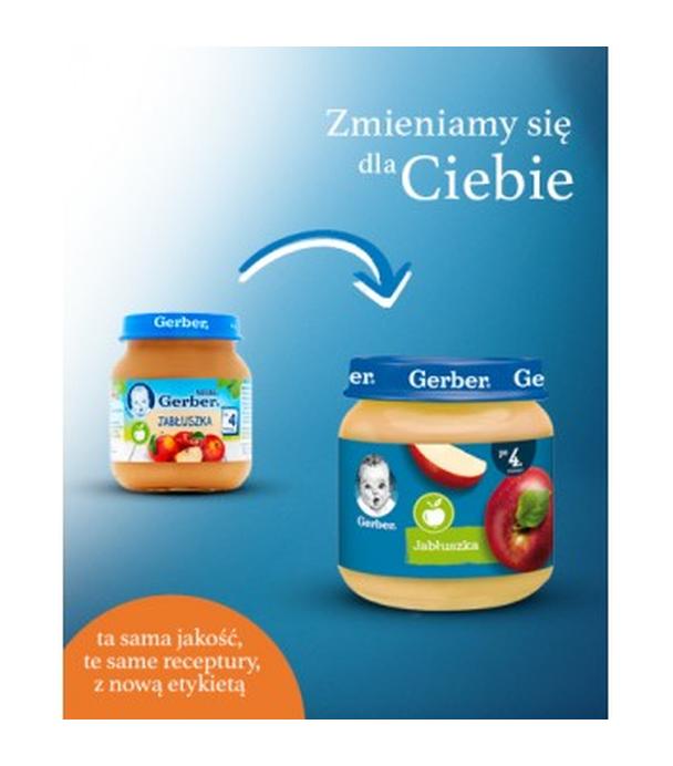 GERBER Deserek jabłuszka po 4 miesiącu - 125 g - nauka smaków - cena, opinie, właściwości