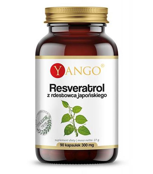 Yango Resveratrol - 90 kaps. - cena, opinie, wskazania
