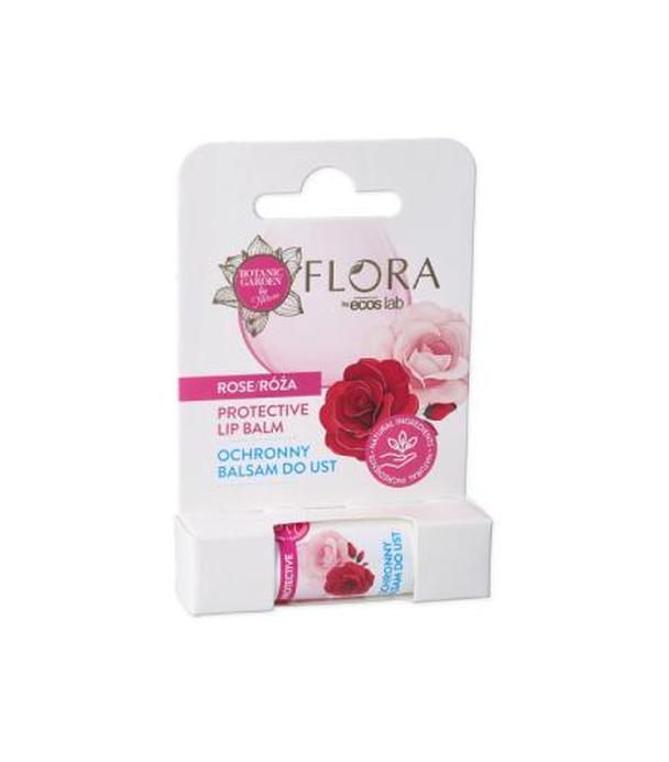 Flora Balsam do ust ochronny Róża, 3,8 g - ważny do 2025-03-31