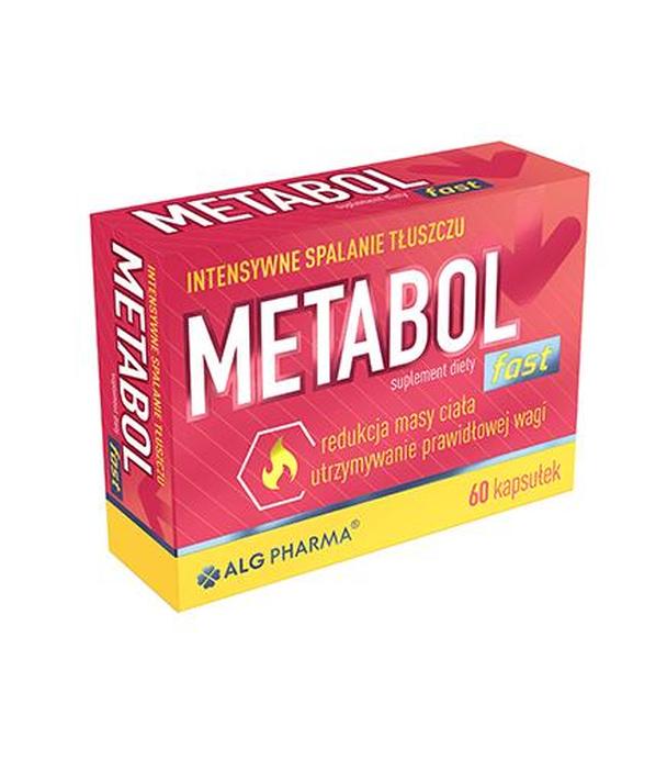 Alg Pharma Metabol fast - 60 kaps. - cena, opinie, dawkowanie