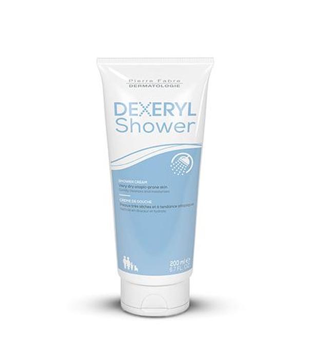 Dexeryl Shower Krem myjący pod prysznic - 200 ml Do mycia skóry atopowej - cena, opinie, właściwości
