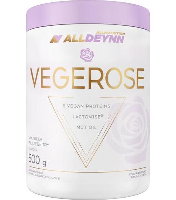 Allnutrition Alldeynn Vegerose Vanilla Blueberry 500 g