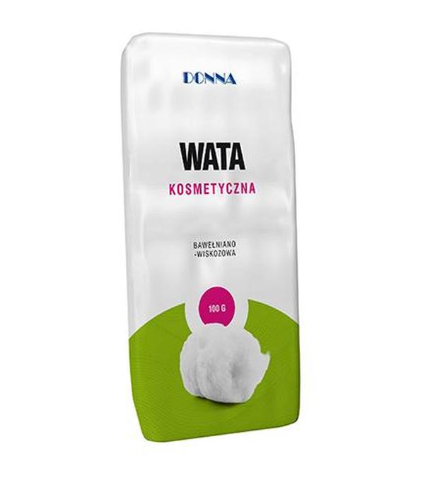 Donna Wata kosmetyczna bawełniano - wiskozowa - 100 g - cena, opinie, właściwości