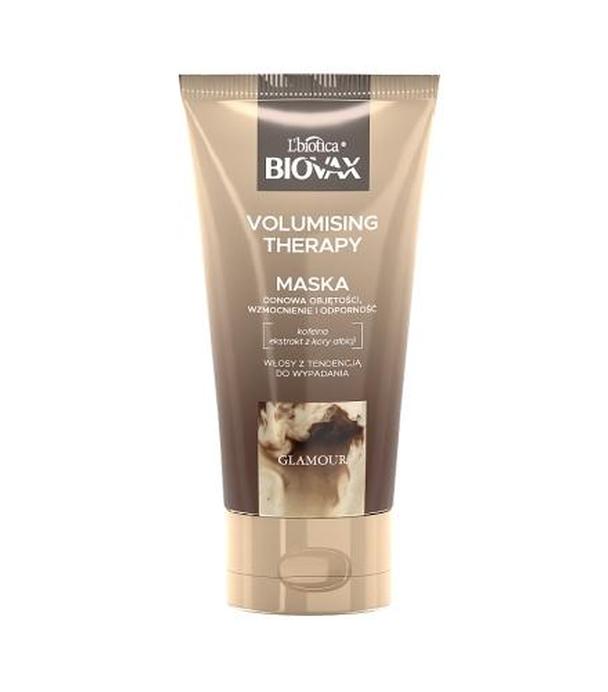 L'biotica Biovax Glamour Voluminising Therapy Maska do włosów, 150 ml