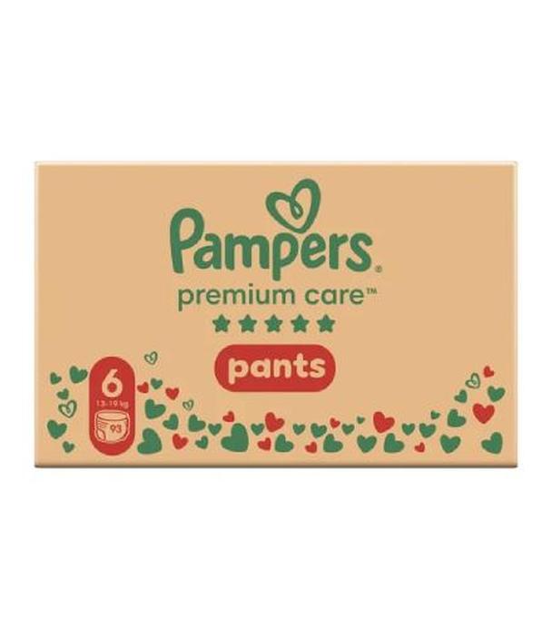Pampers Premium Care Pieluchomajtki rozmiar 6, 13-19 kg, 93 sztuki
