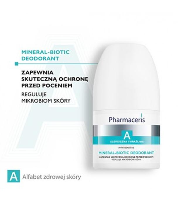 Pharmaceris A Mineral - Biotic Dezodorant, 50 ml, cena, opinie, właściwości