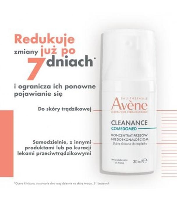 Avene Cleanance Comedomed Koncentrat przeciw niedoskonałościom, 30 ml