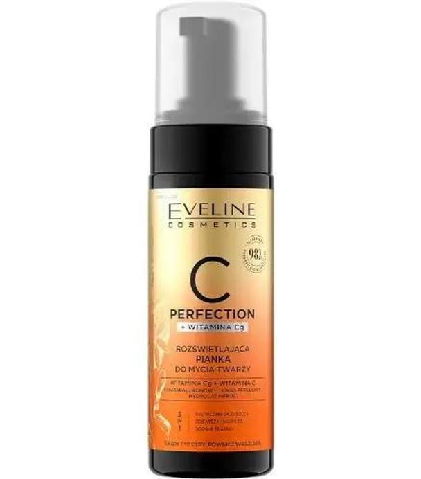 Eveline C Perfection rozświetlająca pianka do mycia twarzy, 150 ml