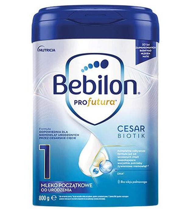 Bebilon 1 PROfutura CESARBIOTIK Mleko początkowe, 800 g