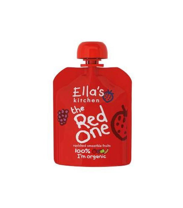 Ella's Kitchen BIO RED ONE Puree owocowe z truskawką dla dzieci po 6. miesiącu życia, 90 g