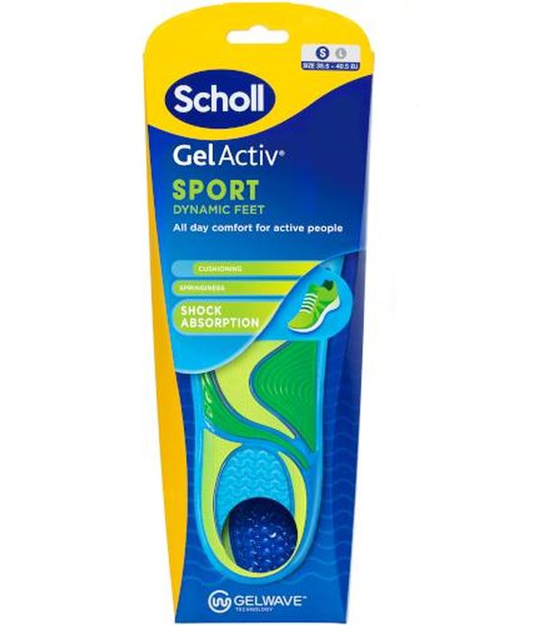 Scholl GelActiv Sport Wkładki do butów damskie S 1 para