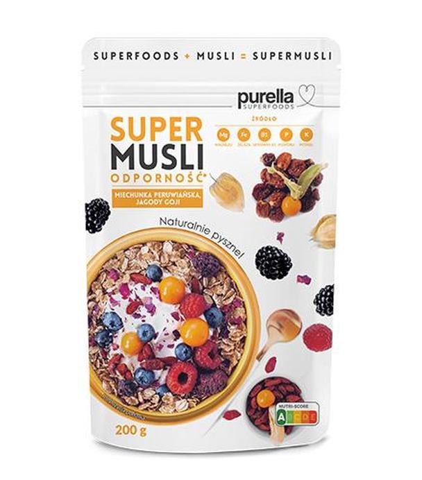 Purella Superfoods Super musli Odporność, 200 g
