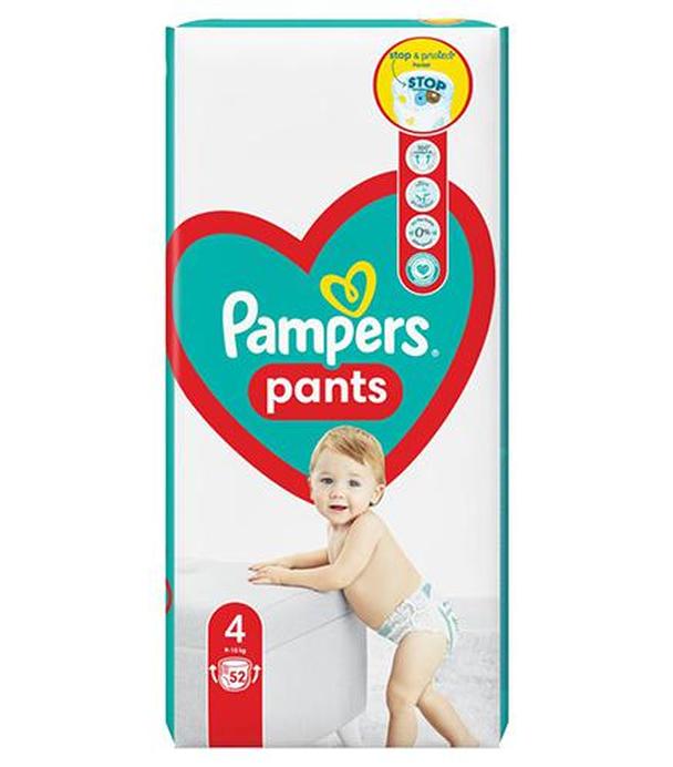Pampers Pants 4 Maxi Pieluchomajtki 9-15 kg, 52 sztuki