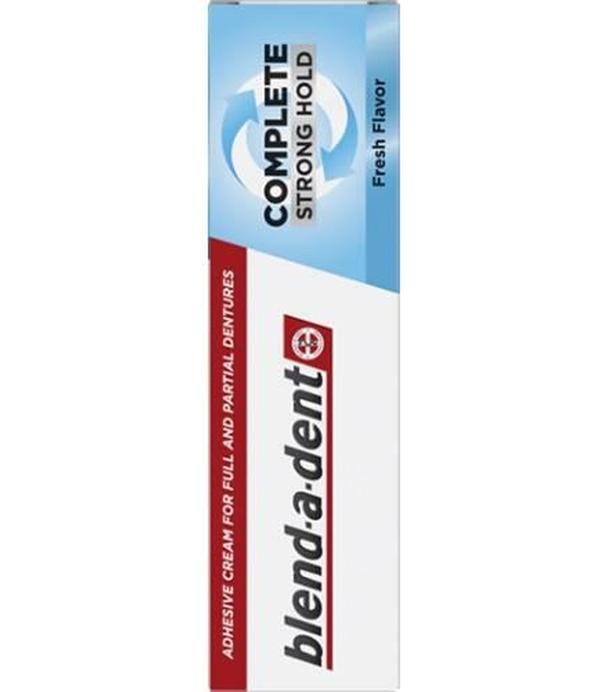 Blenda-a-dent, Complete Silne umocowanie, klej do pełnych i częściowych protez zębowych, 47 g