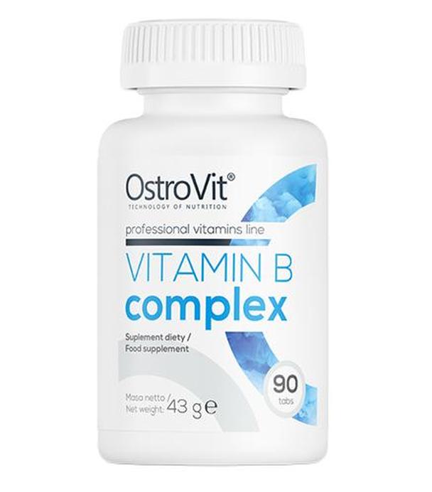 OstroVit Vitamin B Complex - 90 tabl. - cena, opinie, właściwości