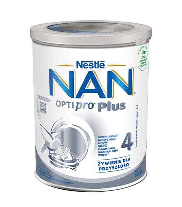 Nestle NAN OPTIPRO Plus 4, mleko modyfikowane junior dla dzieci po 2. roku, 800 g (puszka)