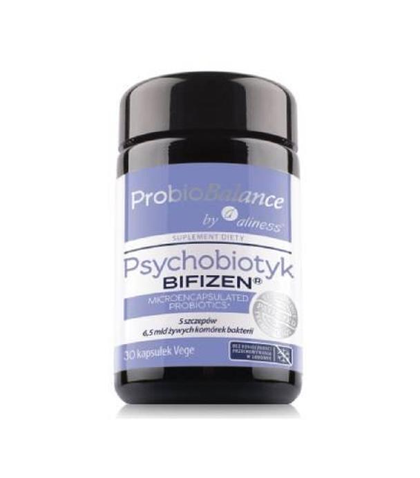 Aliness ProbioBalance, Psychobiotyk Bifizen 6,5 mld, kapsułki vege, 30 sztuk