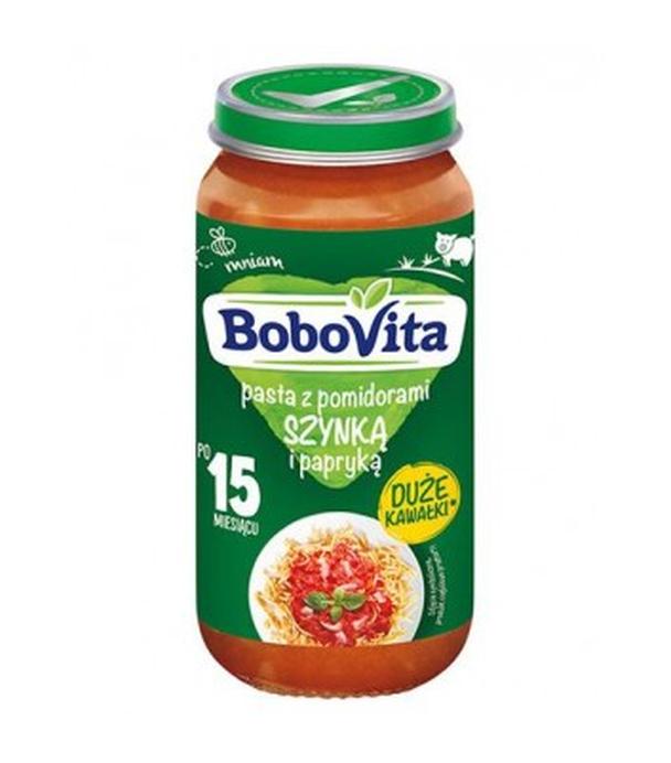 BoboVita Pasta z pomidorami szynką i papryką po 15. miesiącu, 250 g