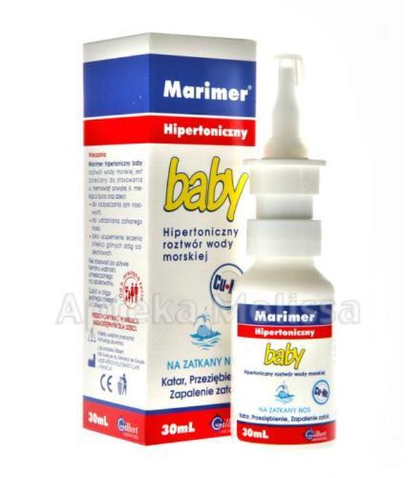 MARIMER BABY Hipertoniczny roztwór wody morskiej - 30 ml