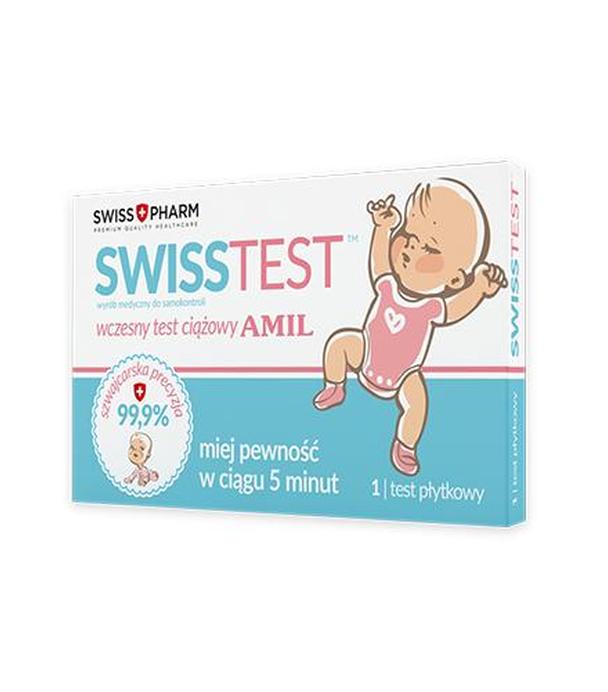 SwissTest Test ciążowy płytkowy - 1 szt. - cena, opinie, właściwości