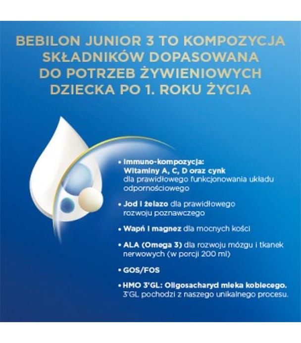 Bebilon 3 Advance Pronutra Junior, odżywcza formuła na bazie mleka po 1. roku życia, 1000 g