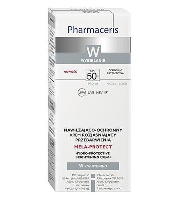 Pharmaceris W Mela-Protect Krem nawilżająco-ochronny na dzień rozjaśniający przebarwienia SPF 50+ 50 ml