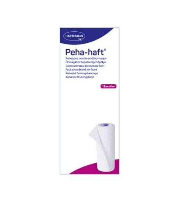 Peha-Haft, Opaska podtrzymująca kohezyjna 12 cm x 4 m, 1 sztuka