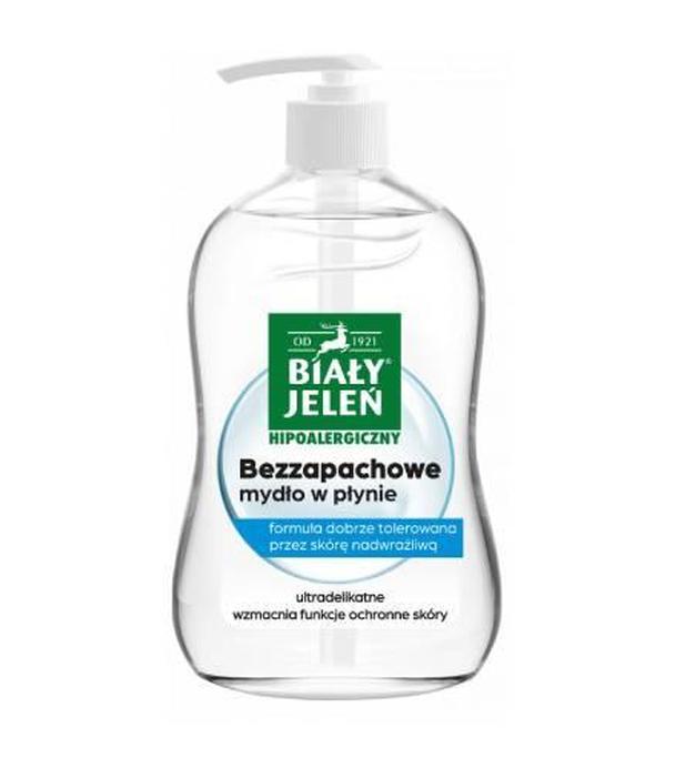 Biały Jeleń Hipoalergiczny, Mydło w płynie ultradelikatne, bezzapachowe, 300 ml