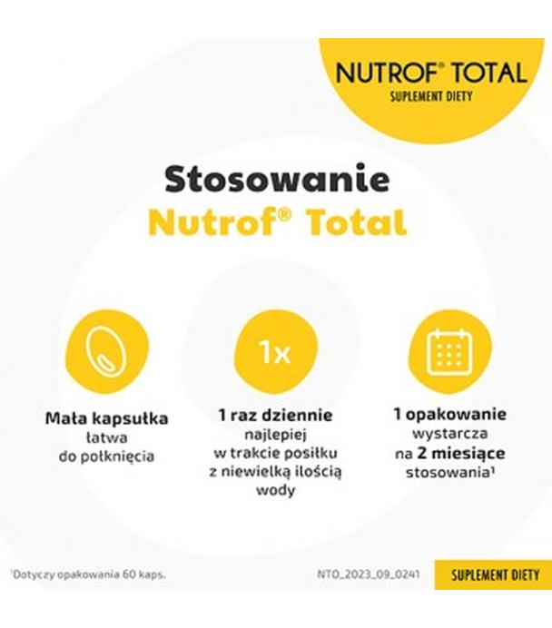 NUTROF TOTAL Z Witaminą D3 - 60 kaps., suplement na oczy
