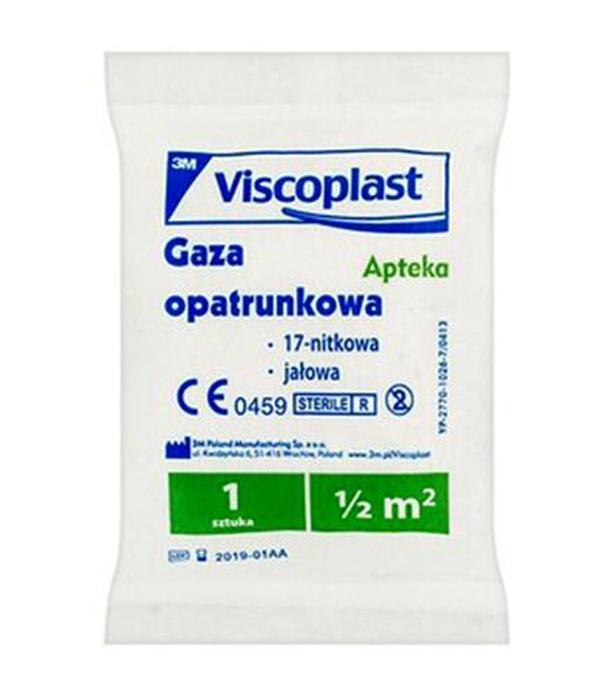 VISCOPLAST Gaza jałowa 1/2 m.kw. - 1 szt.