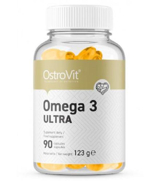 OstroVit Omega 3 Ultra - 90 kaps. - cena, opinie, składniki