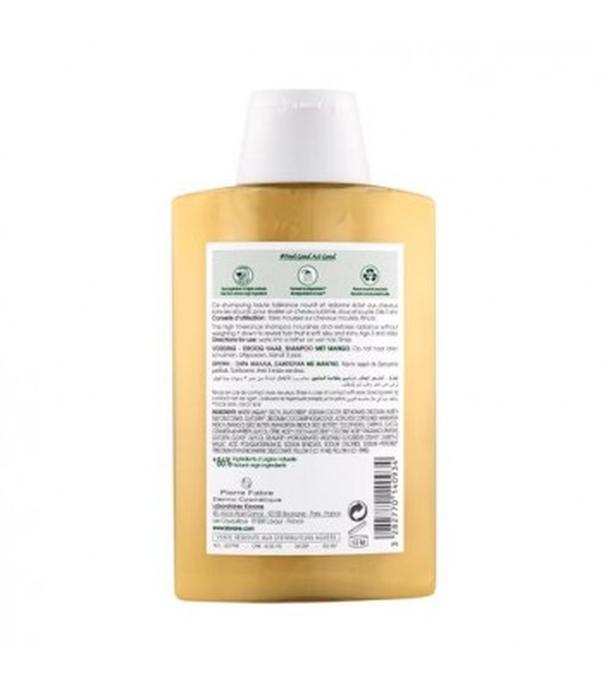 Klorane Odżywienie - Włosy suche szampon z mango - 200 ml - cena, opinie, stosowanie