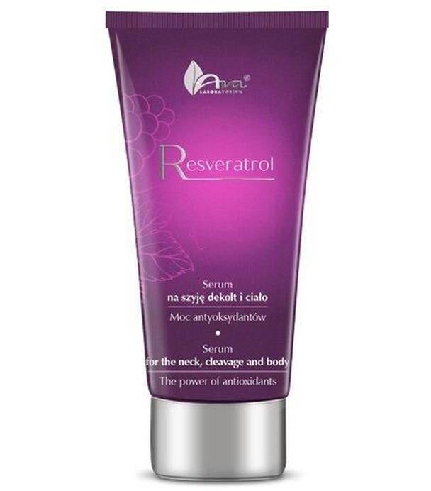 Ava Resveratrol Moc Antyoksydantów Serum na szyję, dekolt i ciało, 100 ml