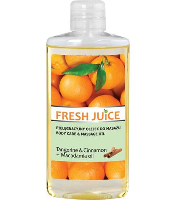 Fresh Juice Pielęgnacyjny olejek do masażu Tangerine & Cinnamon + Macadamia oil - 150 ml - cena, opinie, właściwości
