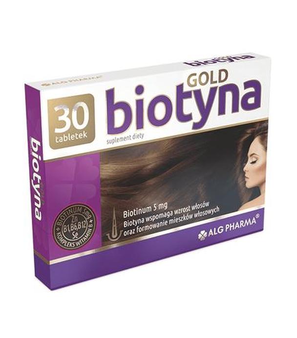 ALG PHARMA Biotyna gold, 30 tabletek